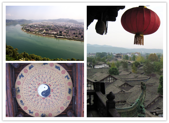 Langzhong of Sichuan Langzhong Ancient City
