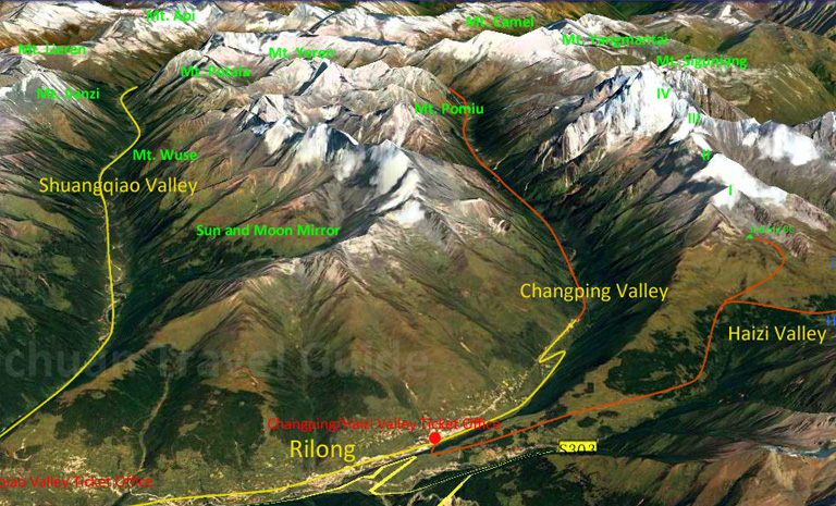 Siguniang Travel Maps