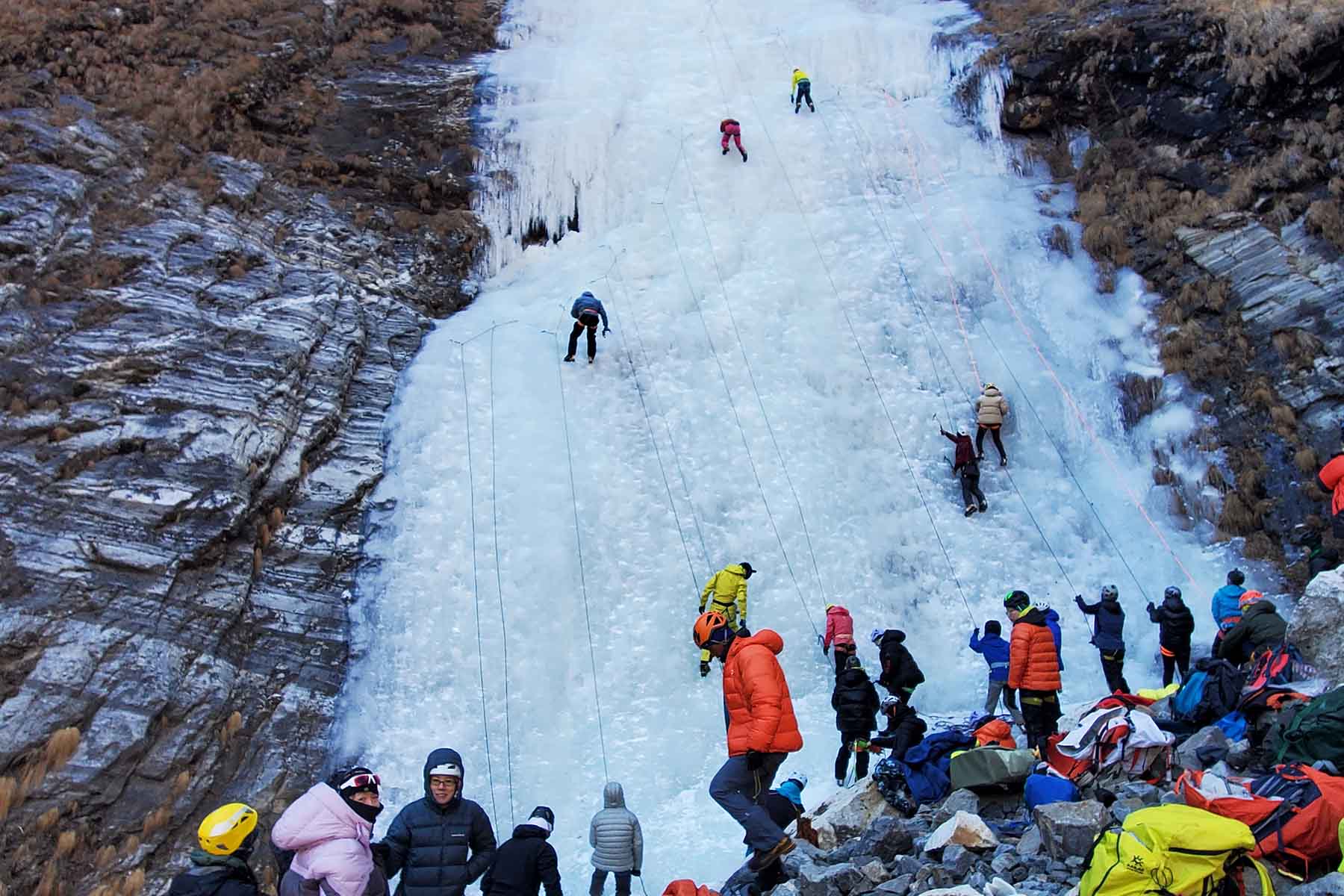 Sichuan Ice Climb