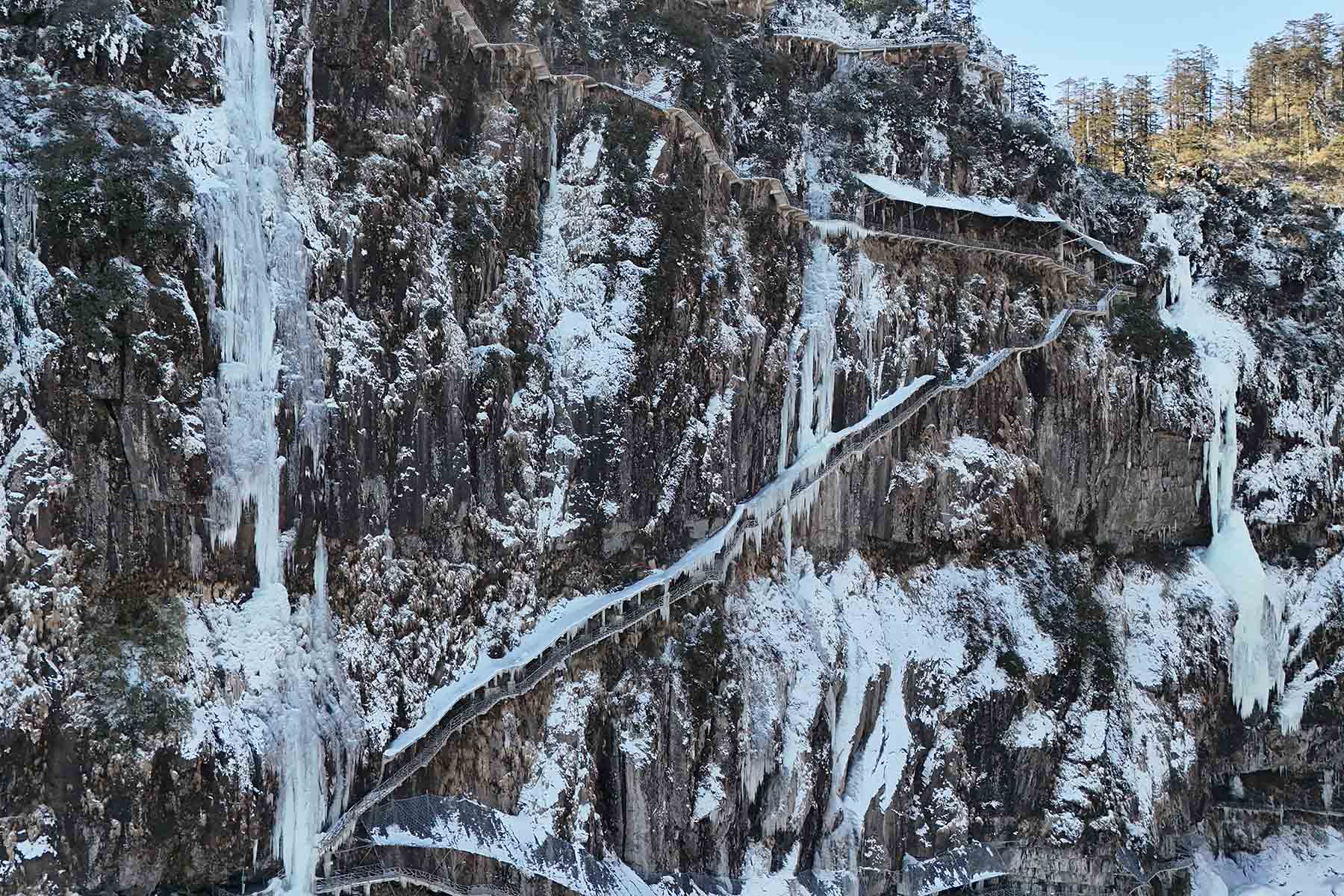 Sichuan Ice Climbing