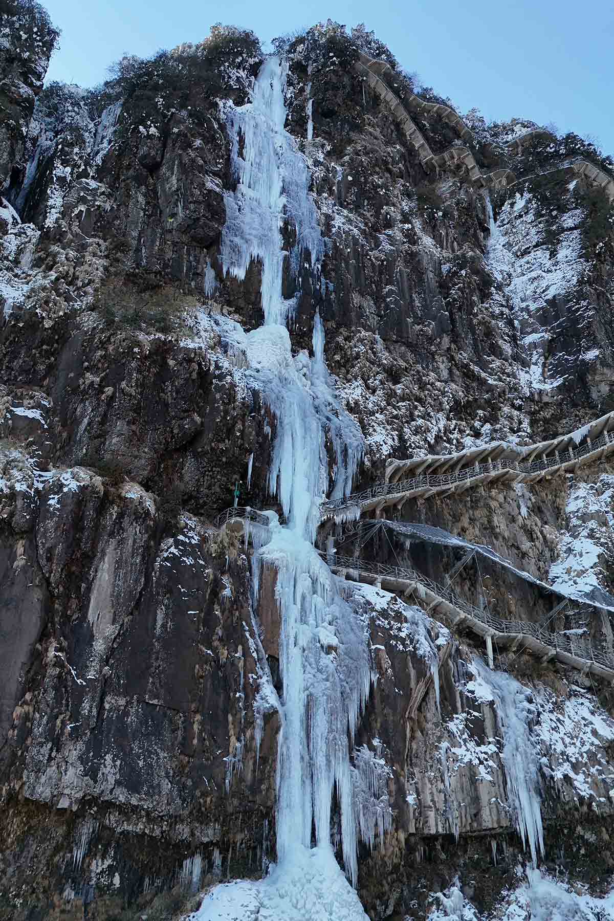 Sichuan Ice Climb